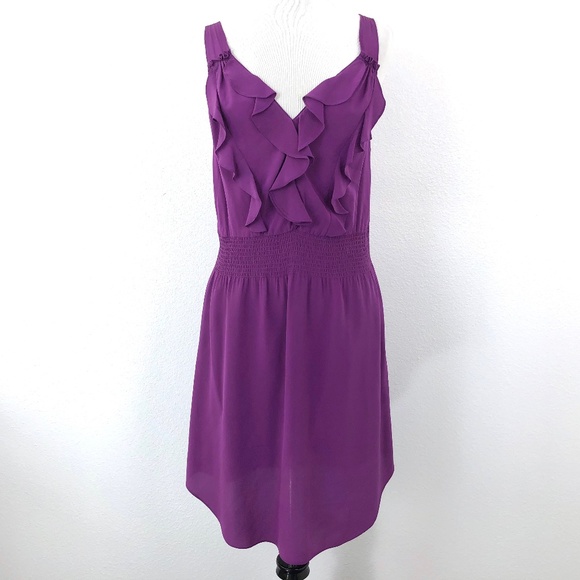 Rebecca Taylor Dresses & Skirts - Rebecca Taylor Silk Ruffle Spring Fling Dress